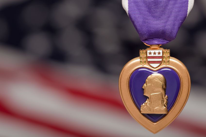 The Purple Heart and Courage